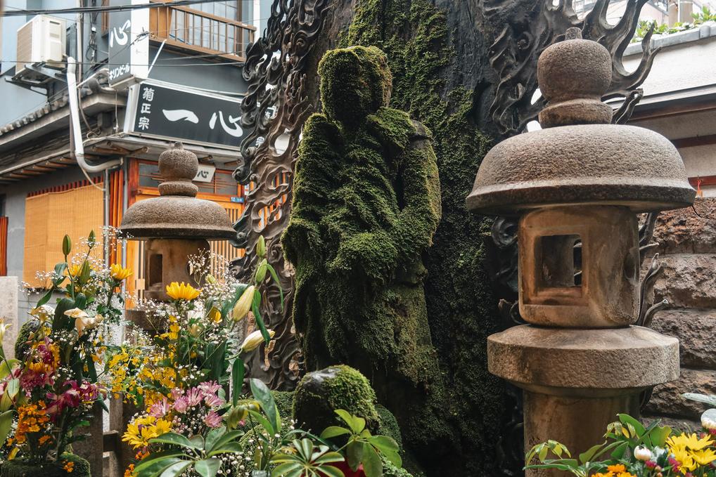 Hozenji Temple in Osaka