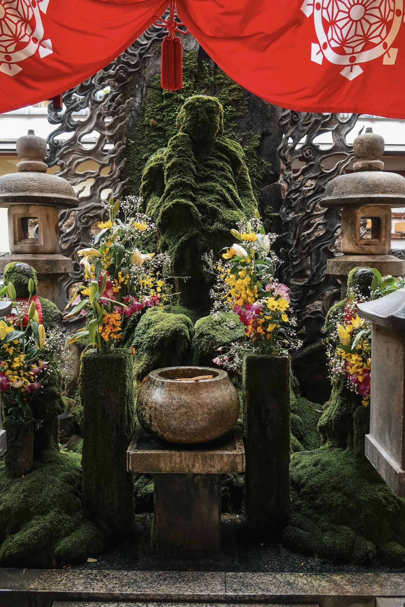 Hozenji Temple in Osaka