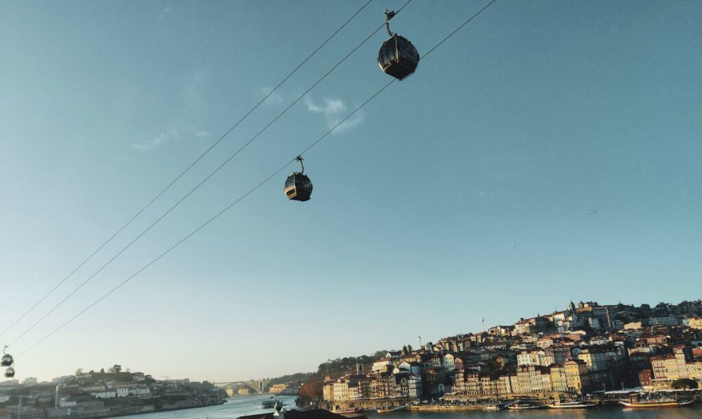 Cais de Gaia station cable car - best things to do in Porto