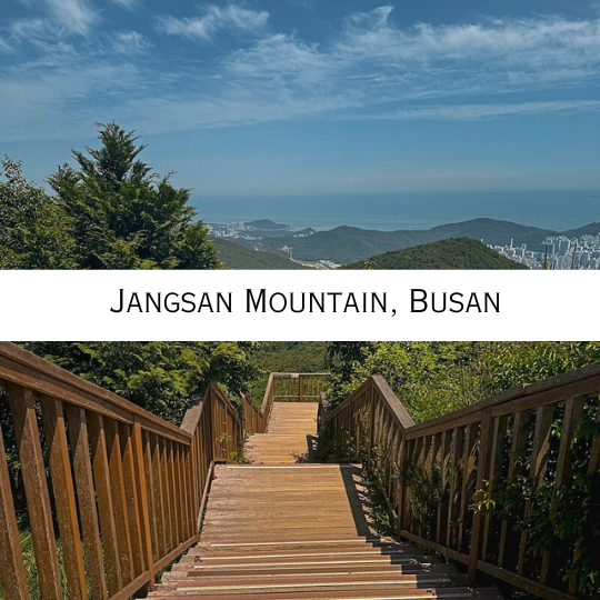 Jangsan moutain busan