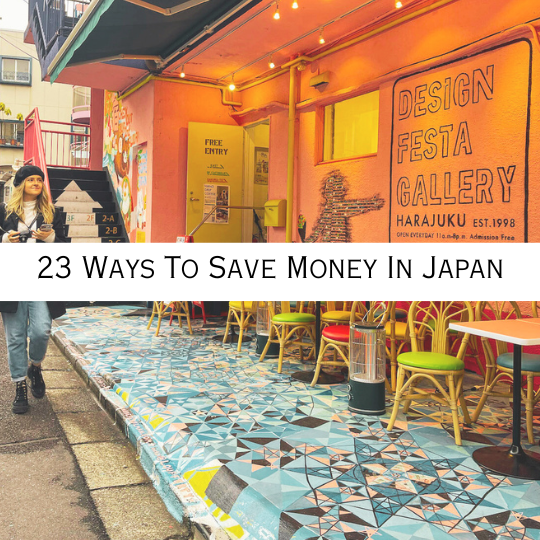 23 ways to save money in Japan