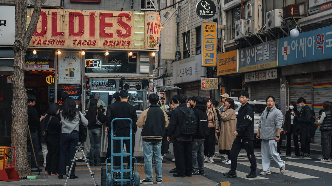 Oldies taco bar in SEOUL