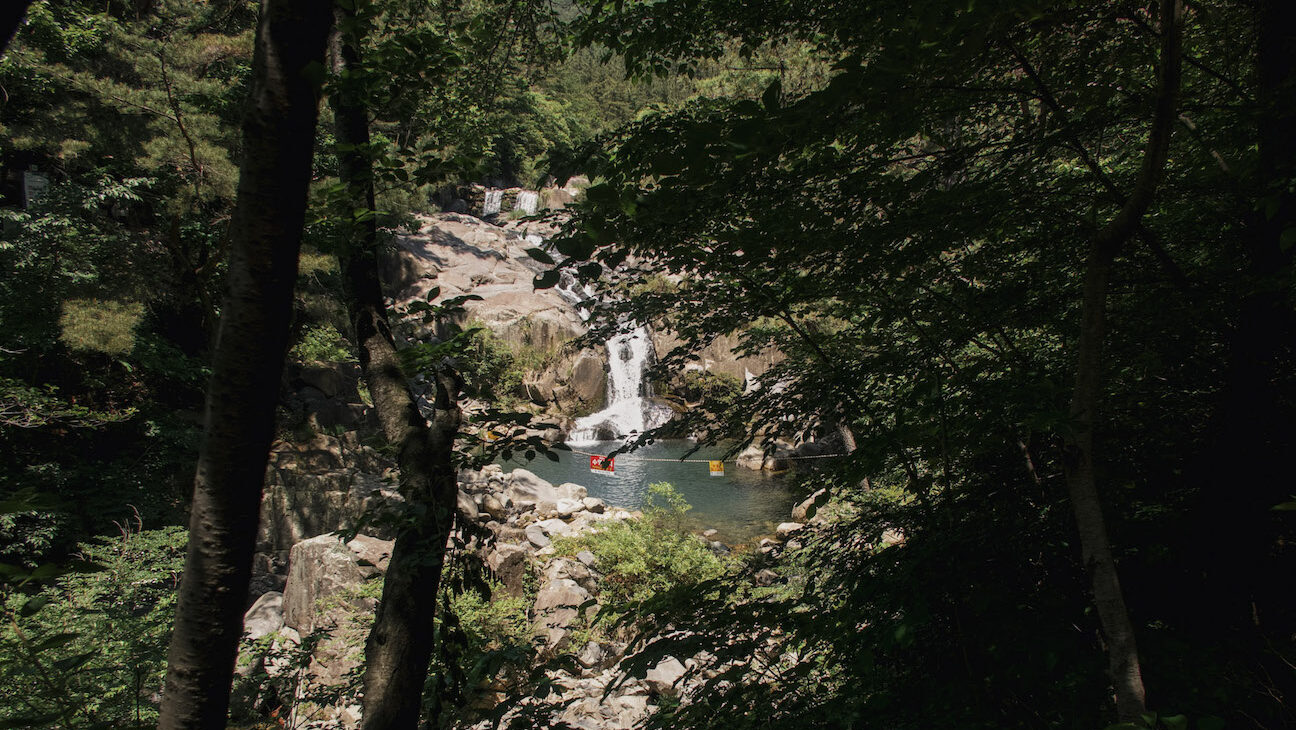 Jangsan waterfall busan