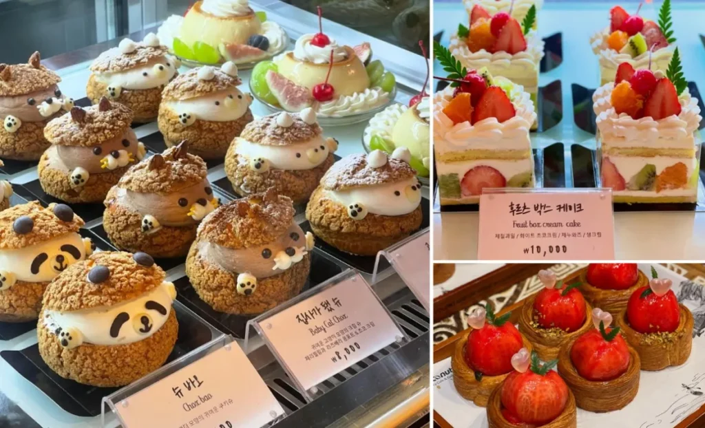 cakes in seoul