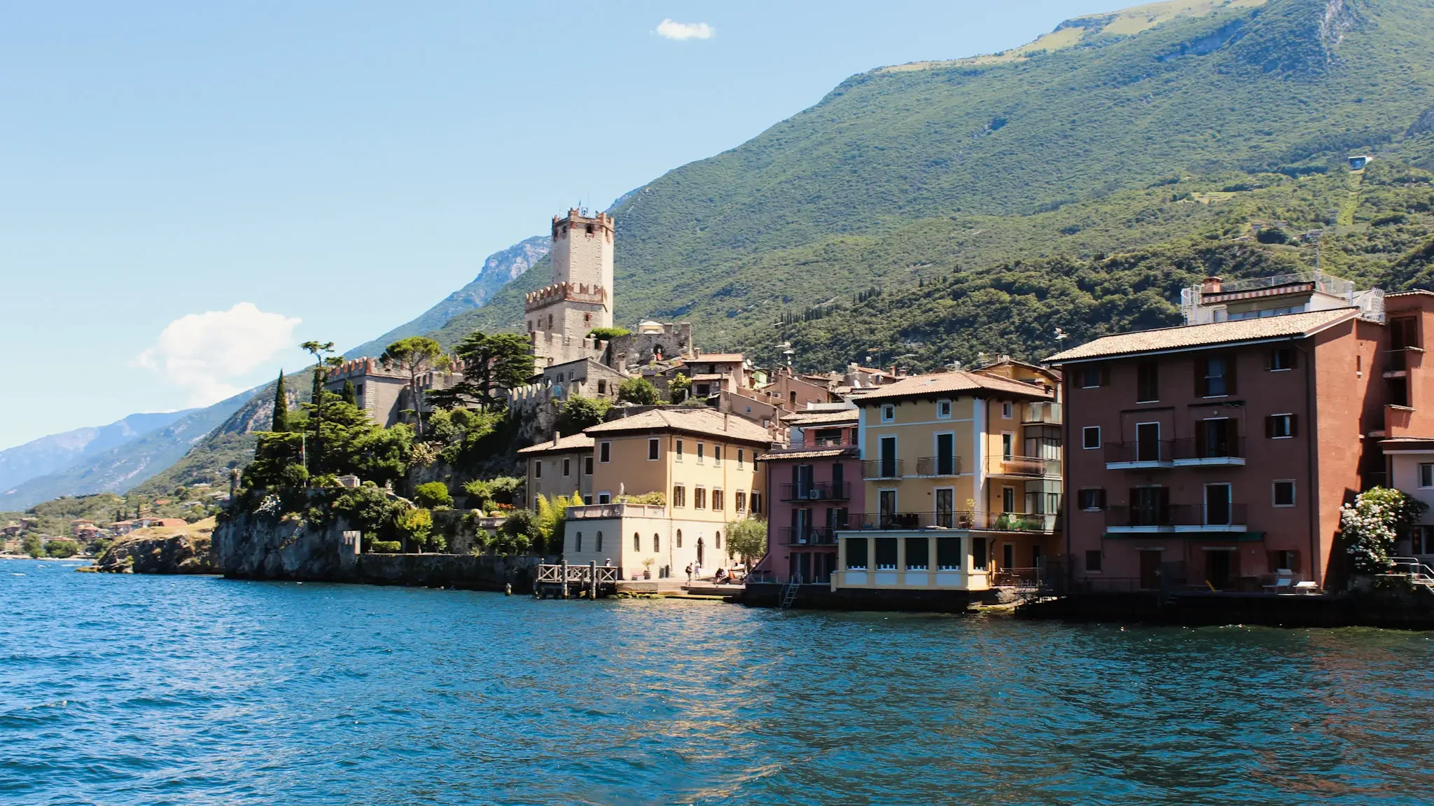 the town of Malcesine in Lake Garda is a fun thing to do in Riva Del Garda