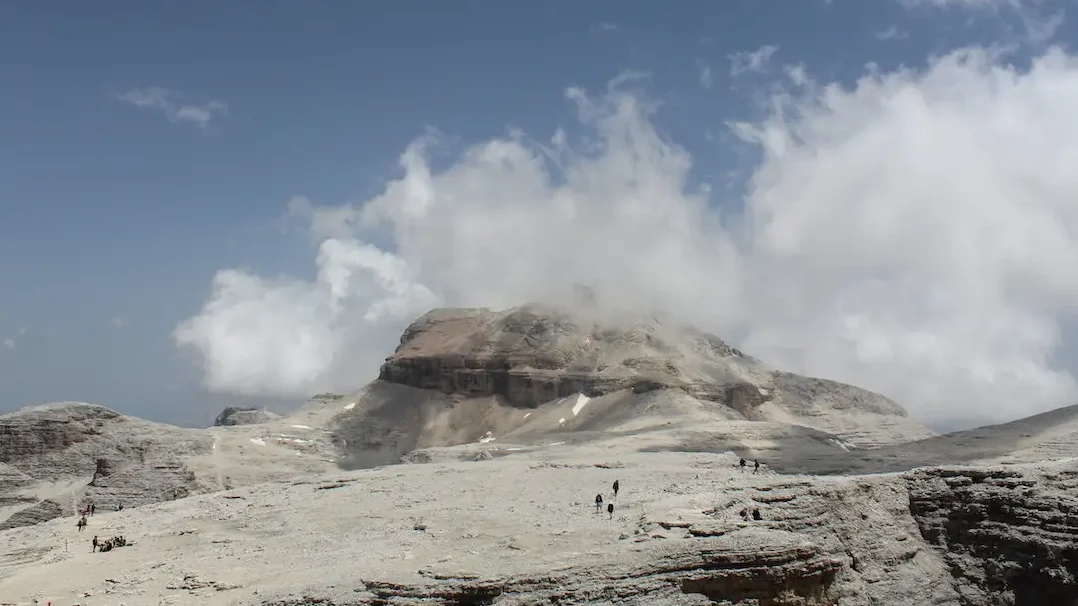 top of dolomites