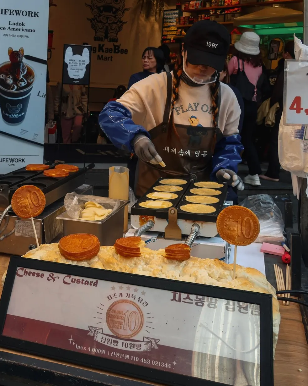 myeongdong food street