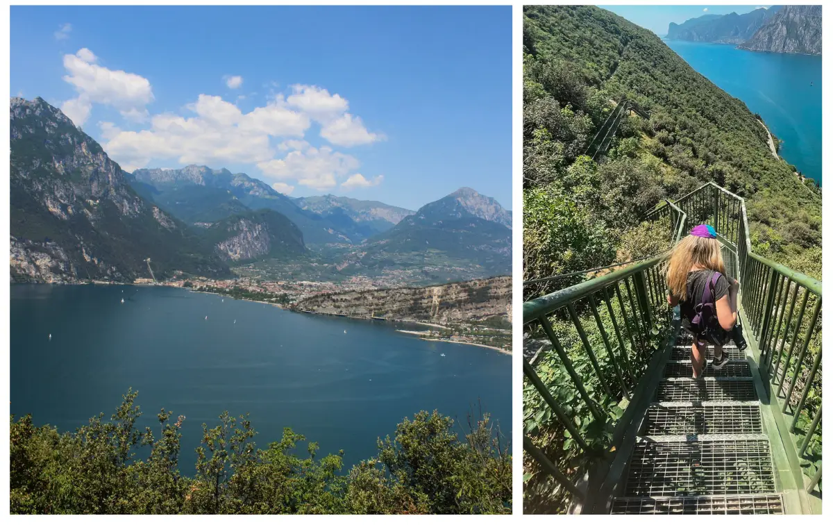 the ridge of Monte Brione is one of the many fun things to do in Riva del Garda