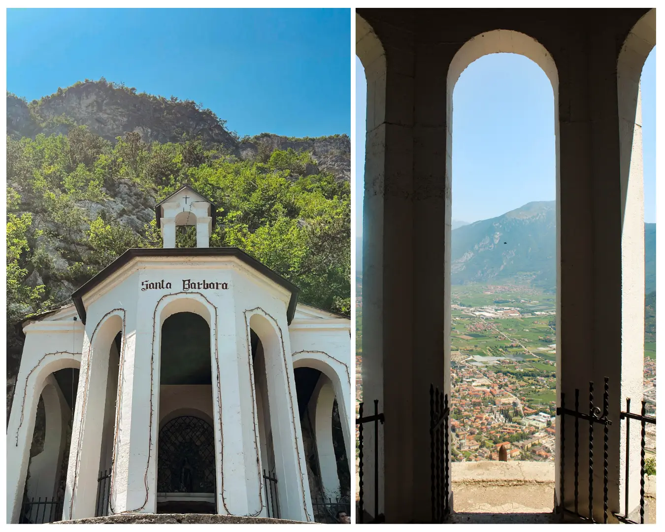 Chapel Santa Barbara hike Riva del Garda