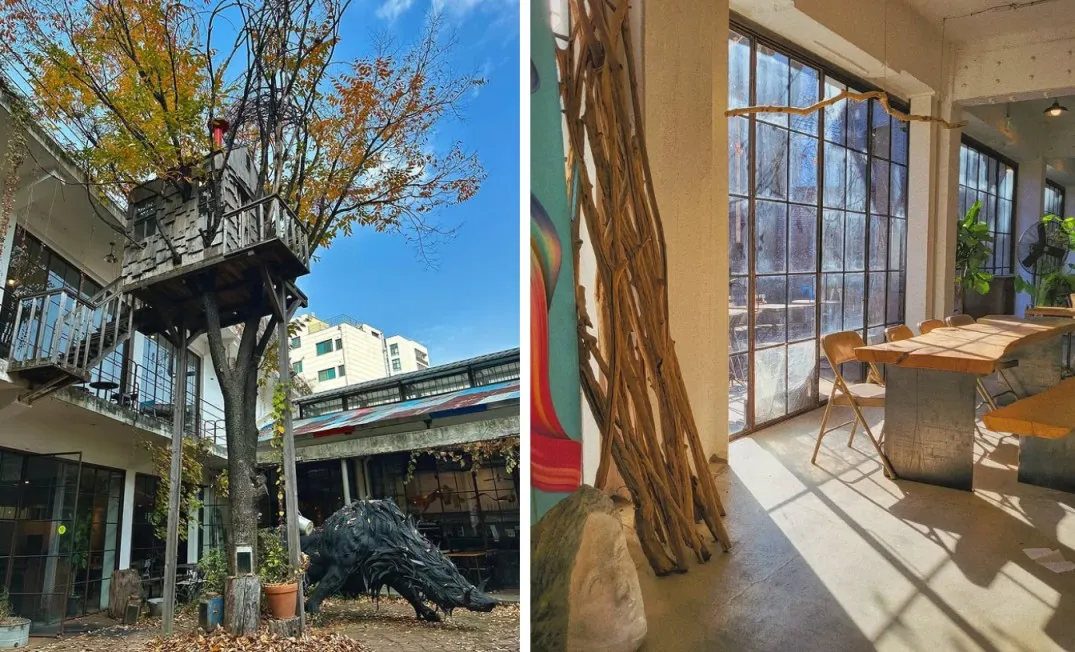 themed treehouse cafe seoul