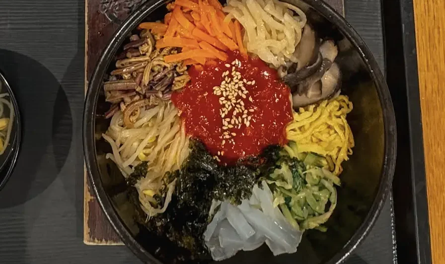 what to eat KOREA Bibimbap 