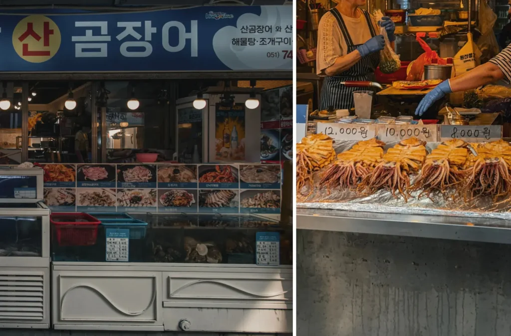 where to eat seafood in Haeundae