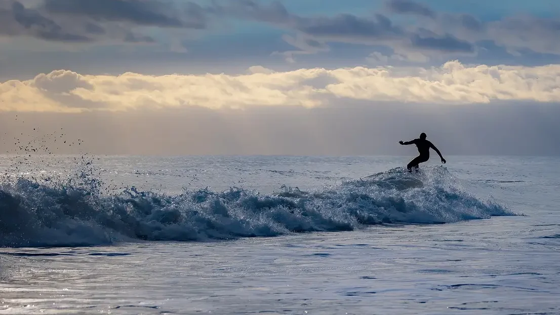 surfing in Haeundae