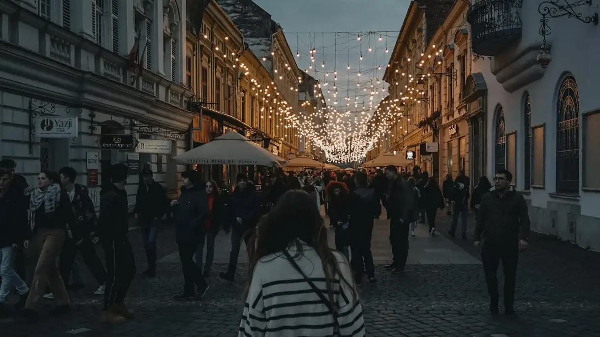 Tara O'Reilly - timisoara christmas market