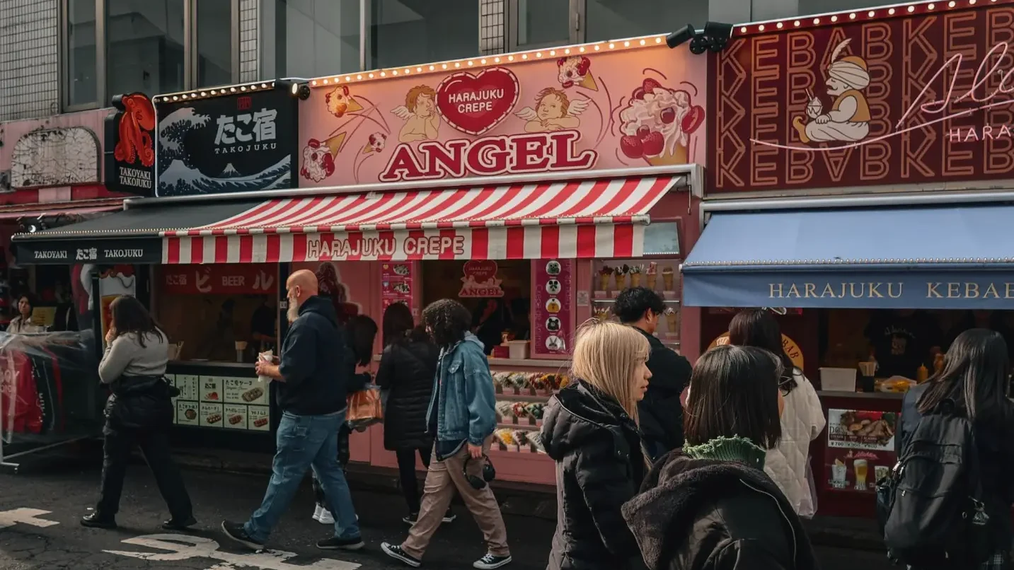 harajuku in Japan