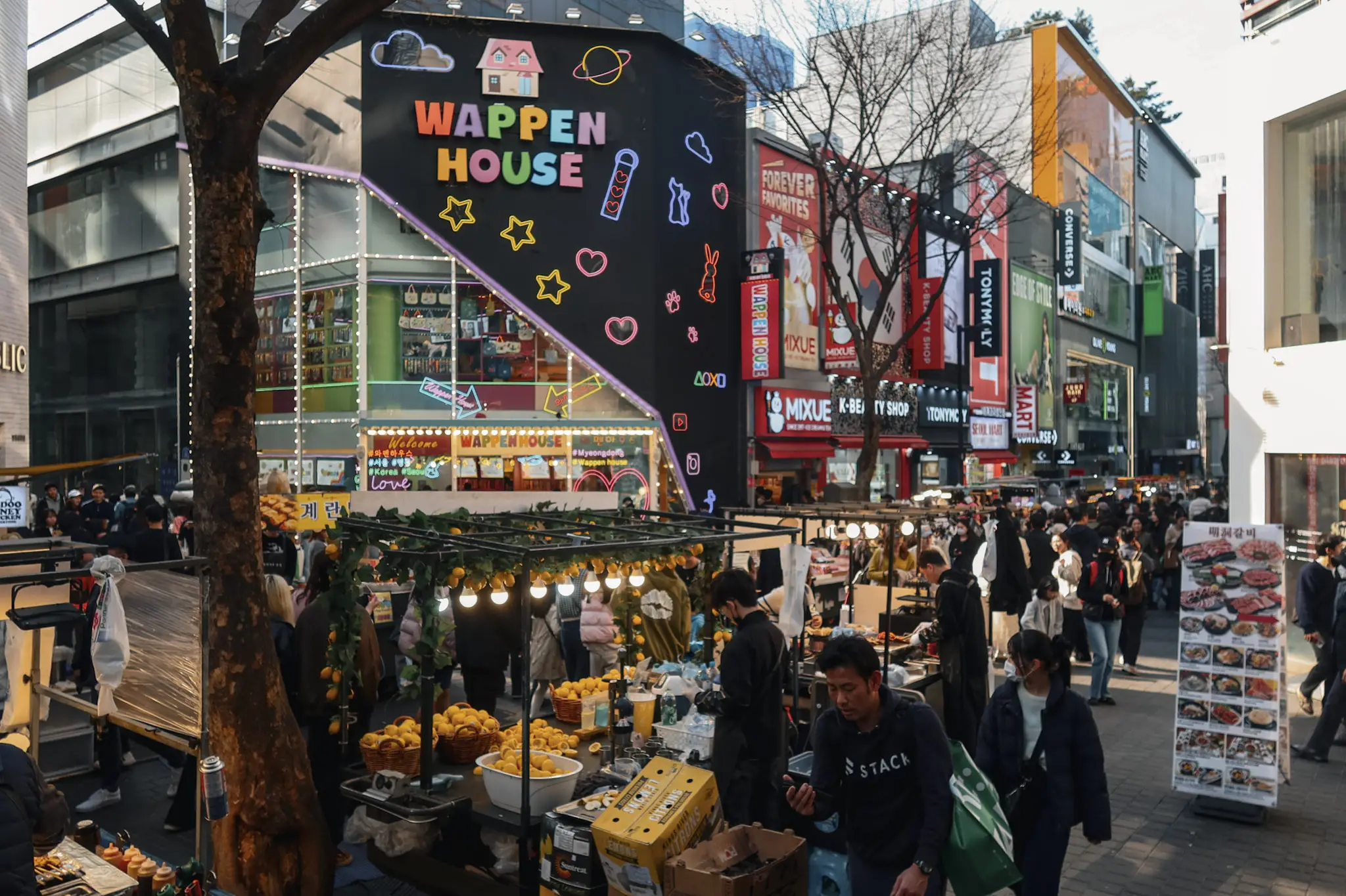 myeongdong - where to stay in Seoul as a first timer