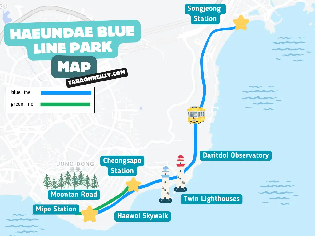 BLUELINE PARK MAP