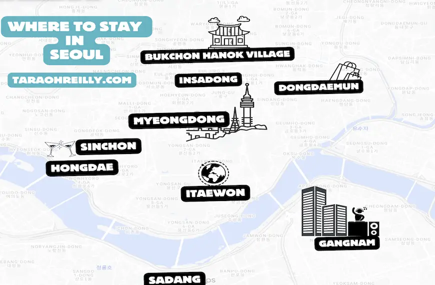 Where To Stay In Seoul For First Time Visitors With Map (2024)