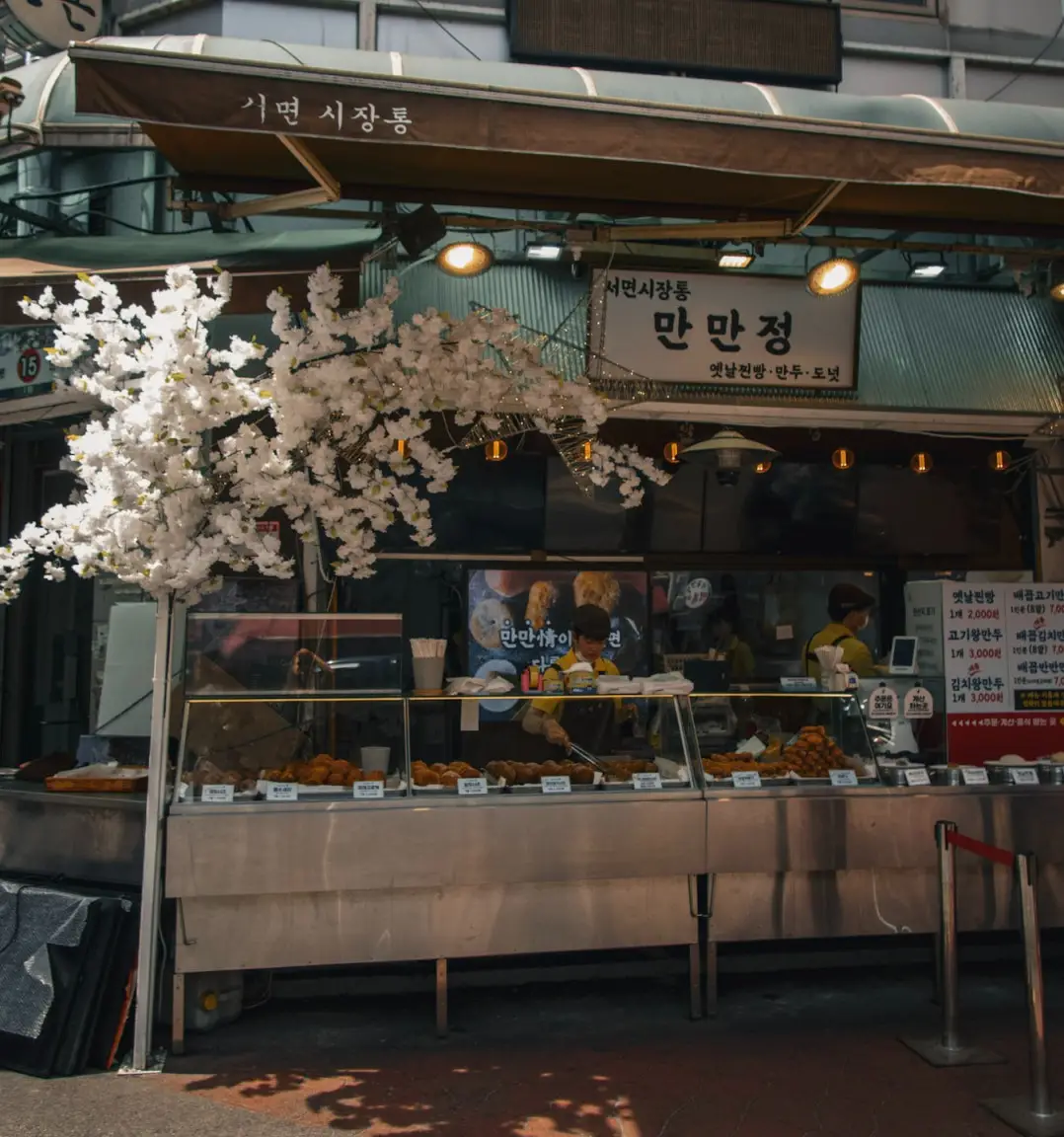 Seomyeon Busan food street