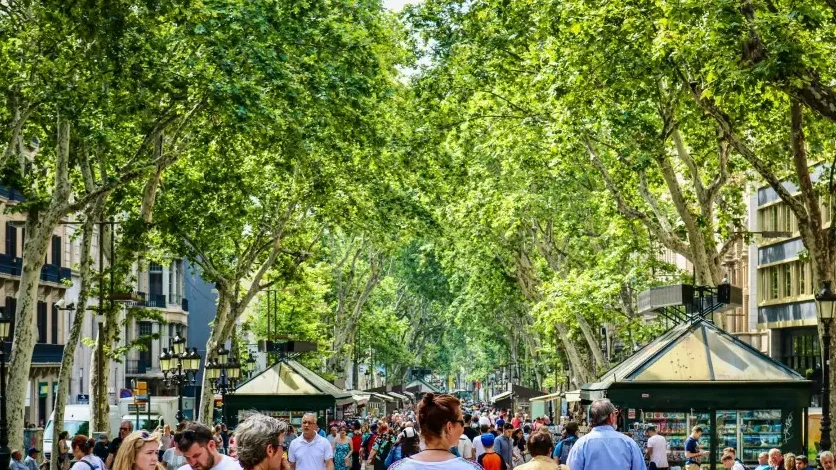 la rambla 3 days in barcelona itinerary and map