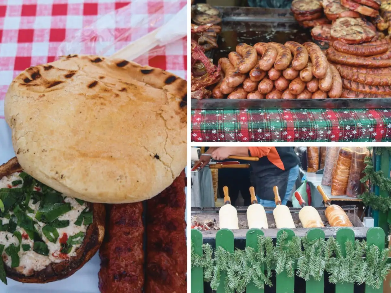 Things to eat at timisoara christmas market