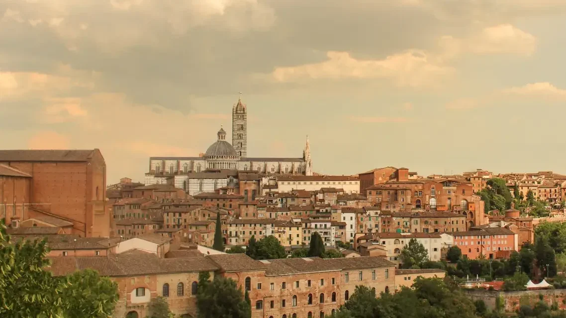 where to watch sunset in siena Fortezza Medicea