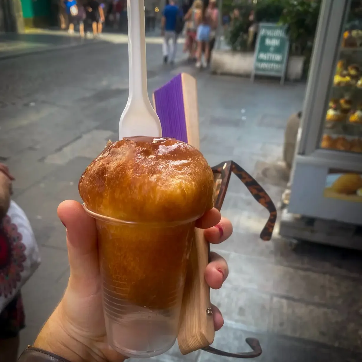 rum baba DAY IN NAPLES ITINERARY