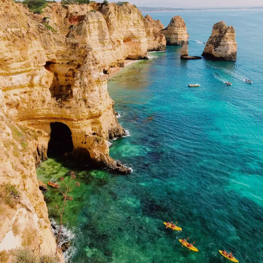 kayaking in lagos algarve