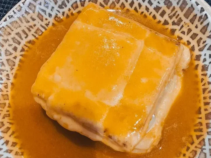 Francesinha is a must eat during your 48 hours in porto