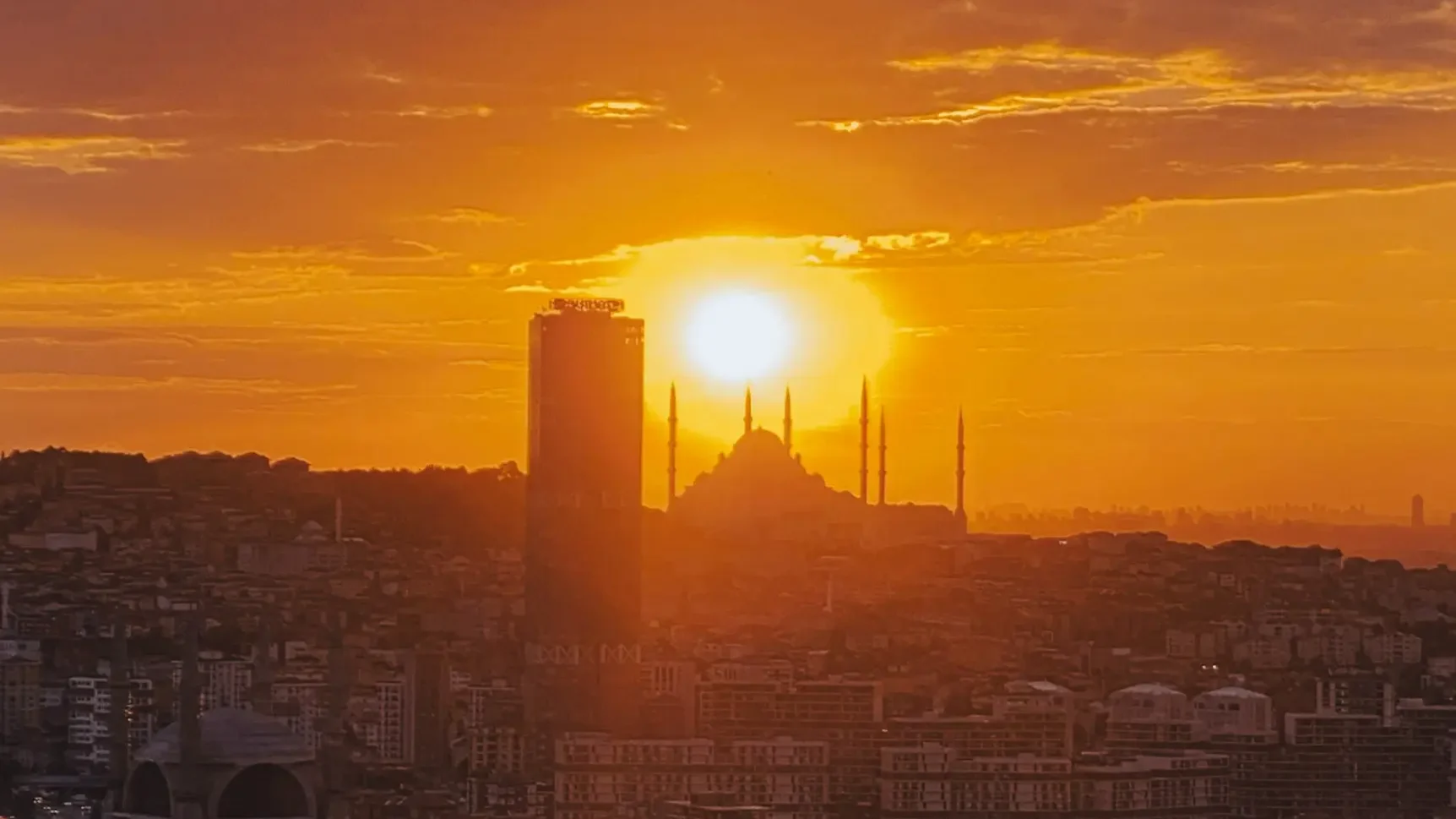 sunset istanbul