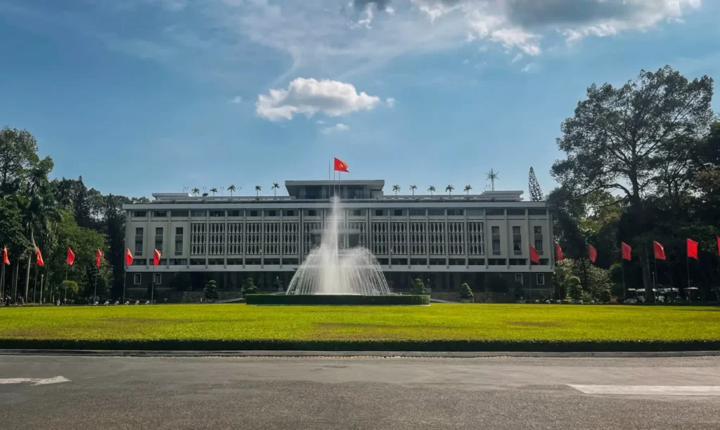 a stop at independence palace during your 24 hours in ho chi minh 