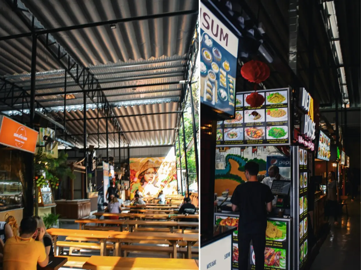 Ben Nghe Street Food market where to ear in ho chi minh city