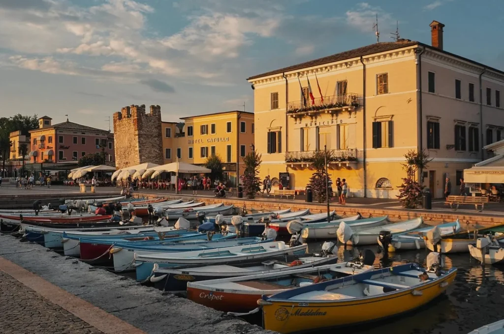 Bardolino one of the best towns to stay in lake garda woith no car