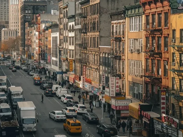 MANHATTAN BRIDGE TO CHINATOWN NYC