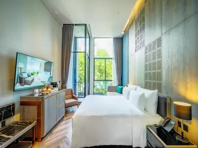 Ten Six Hundred, modern riverside hotel on the Chao Phraya in Bangkok