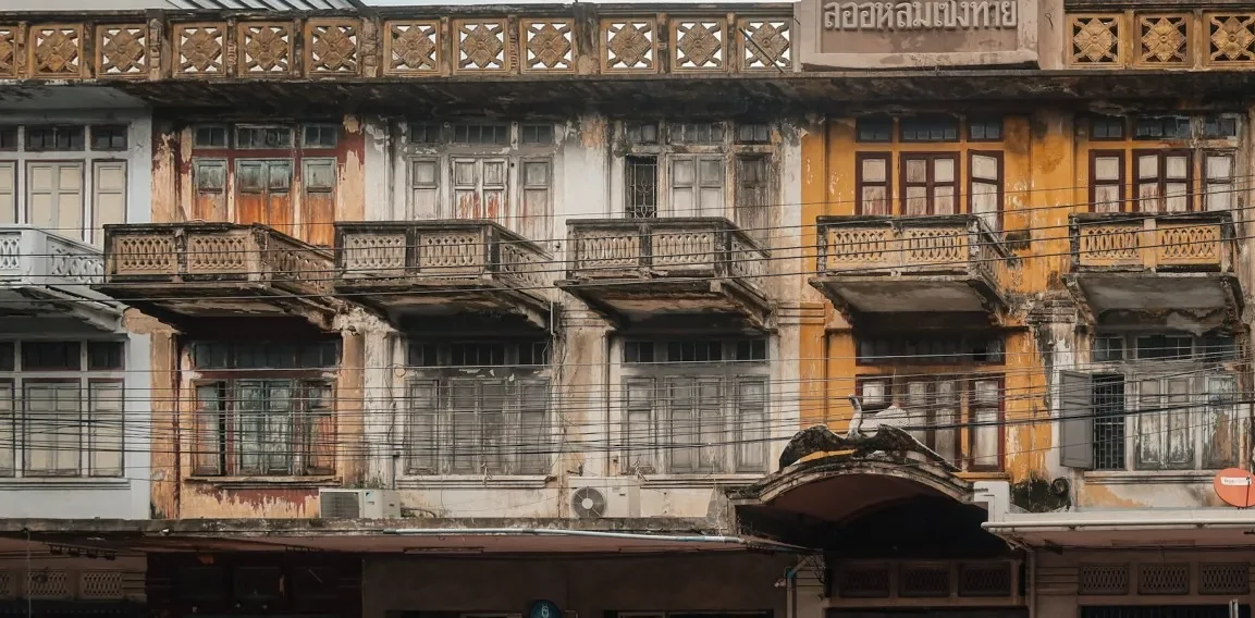 Chinatown bangkok buildings