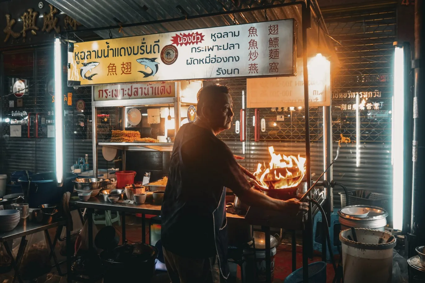 shark fin soup in chinatown bangkok