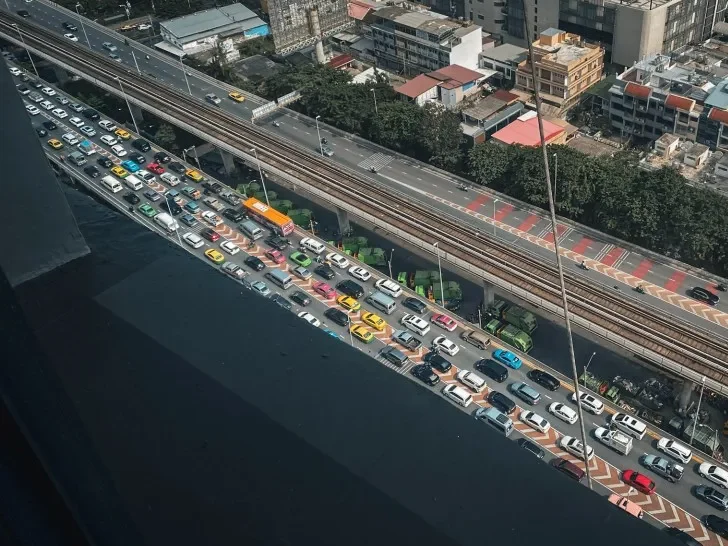 traffic in bangkok