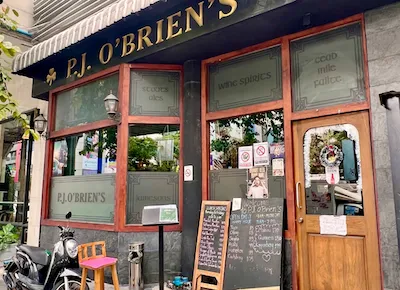 Irish pub Phrakanong BTS station