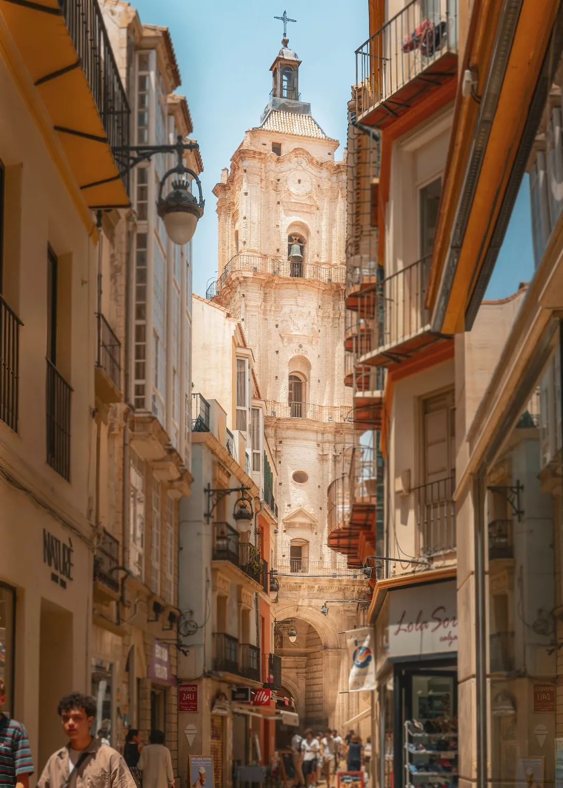 streets of malaga old town