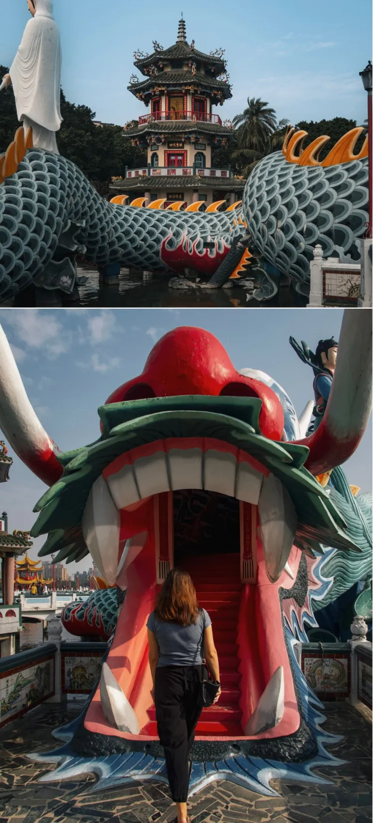 tiger dragin pragodas kaohsiung
