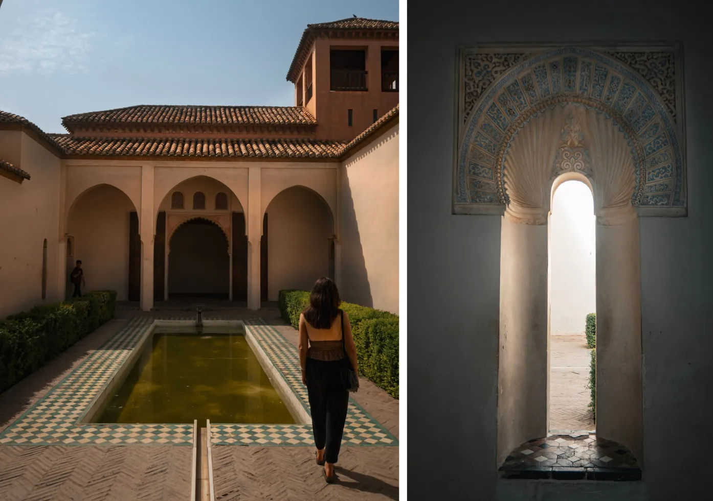 alcazaba courtyard