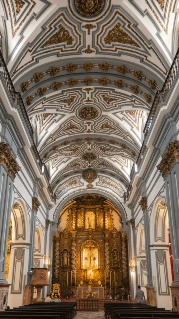 inside Iglesia de San Juan Malaga