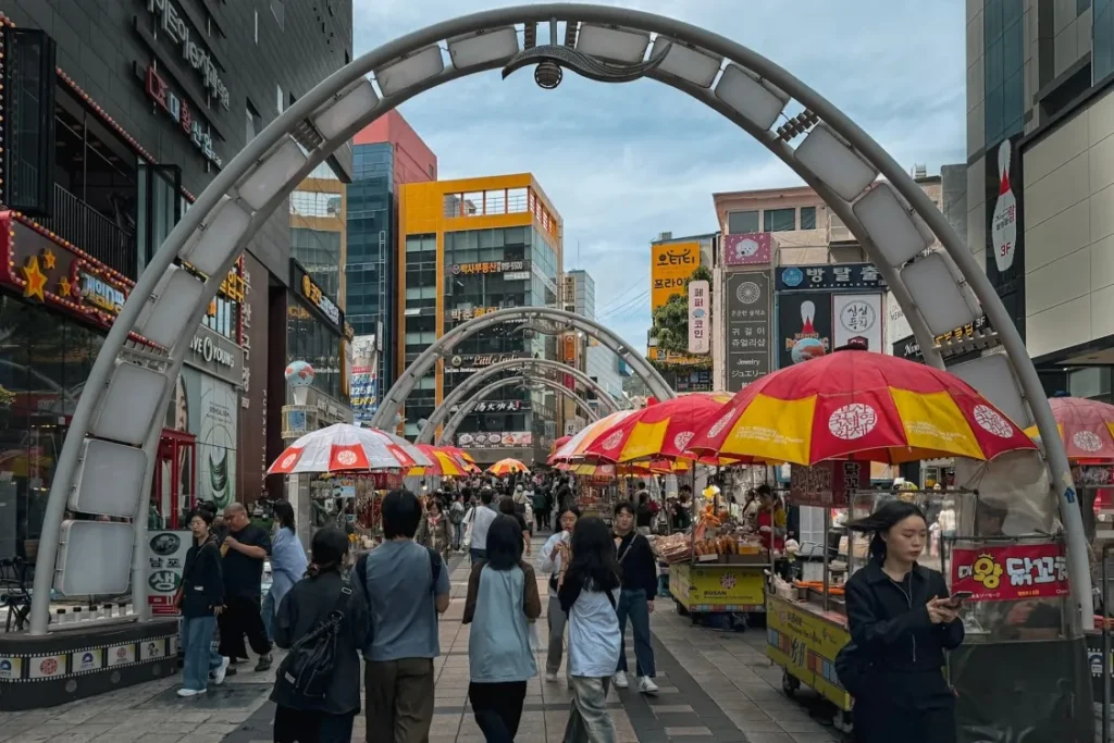 best markets in busan