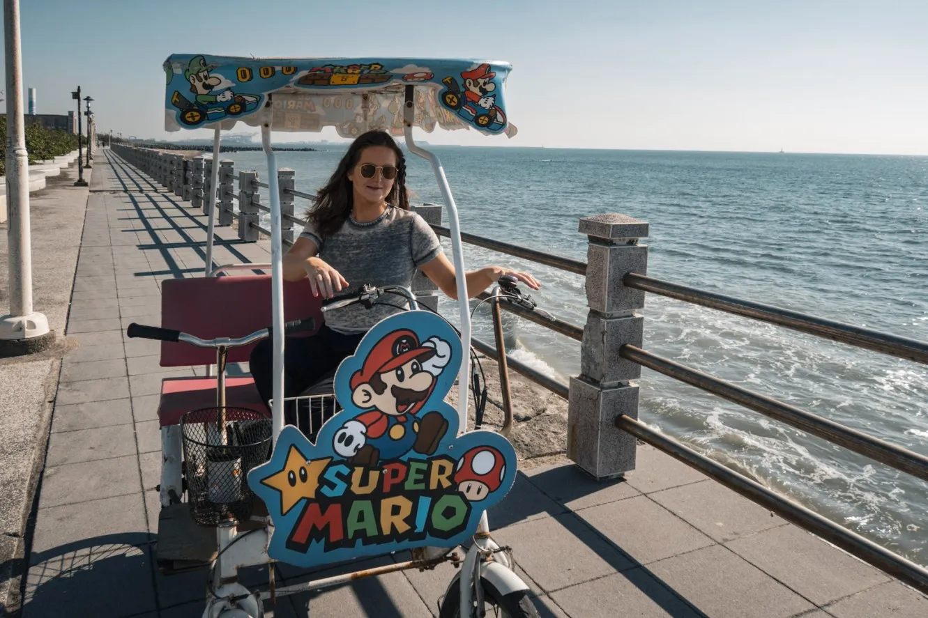 how to get around cijin island