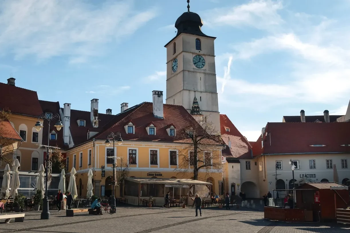 old town square sibiu