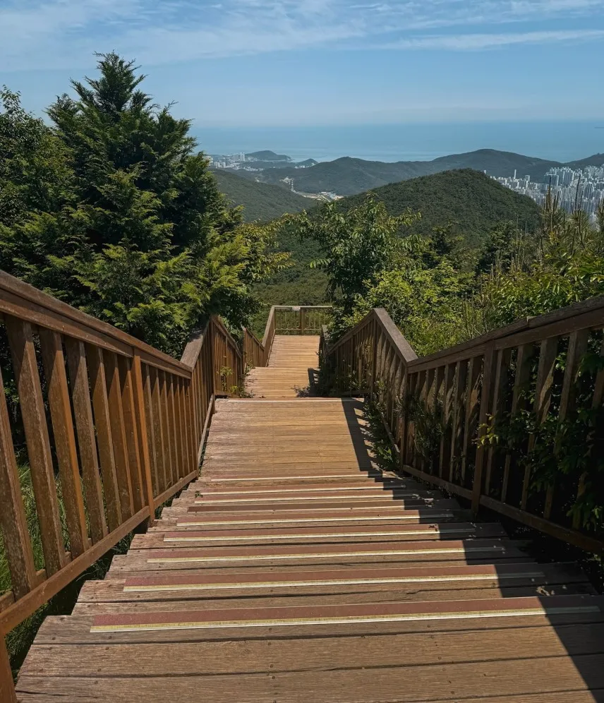 what to do in busan - jangsan mountain