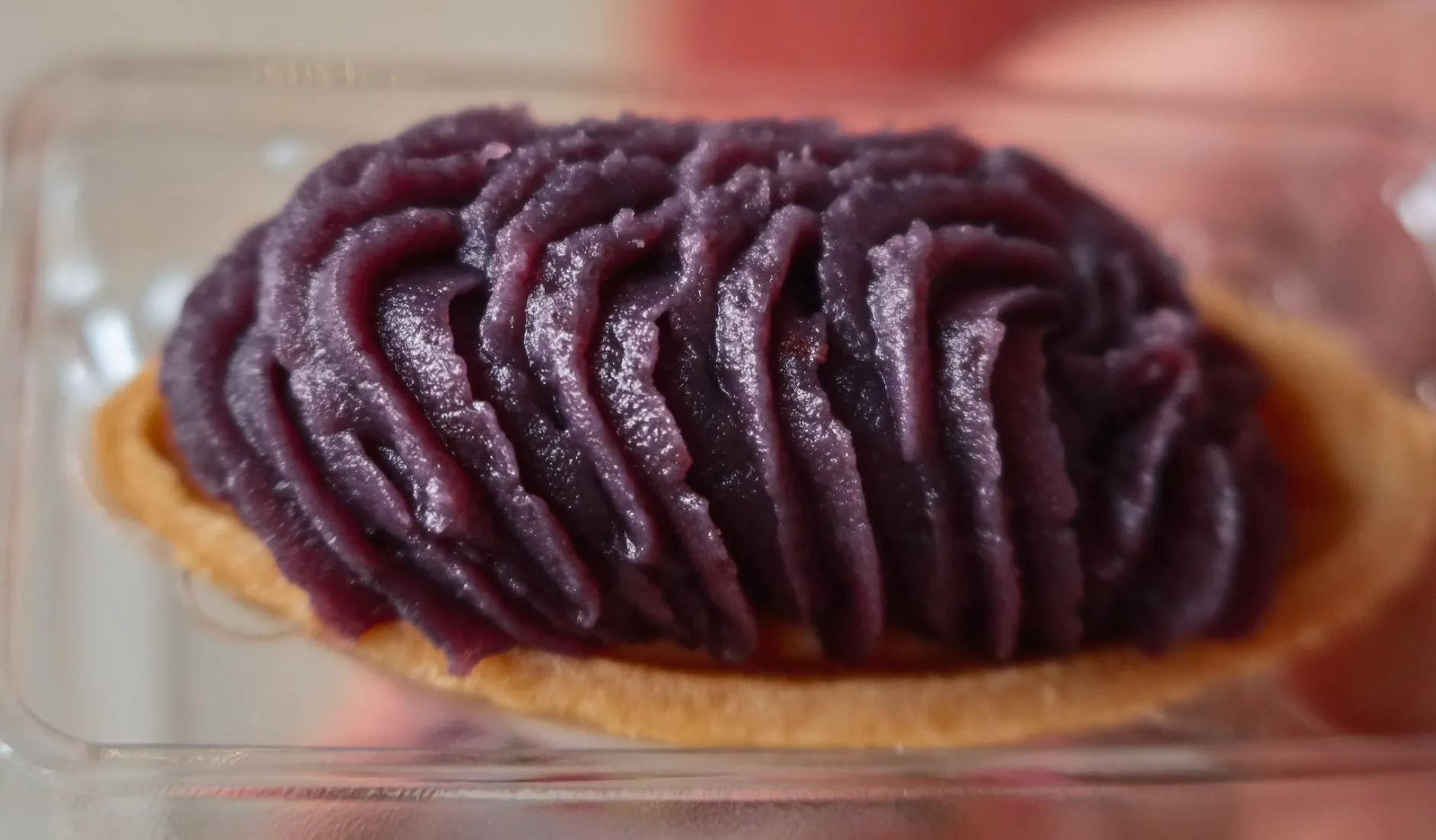Purple Sweet Potato tart