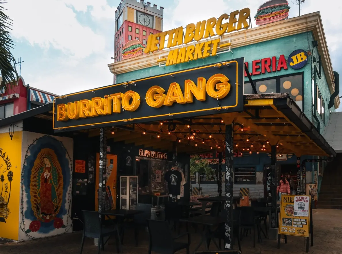 american village okinawa restaurants