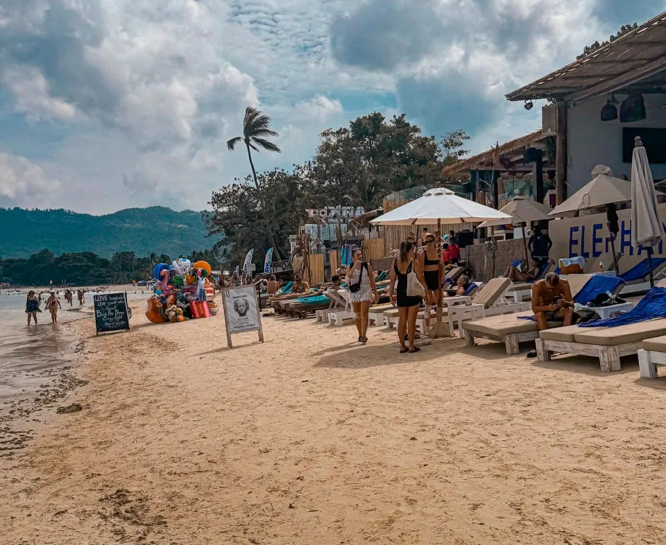 best area to stay koh samui